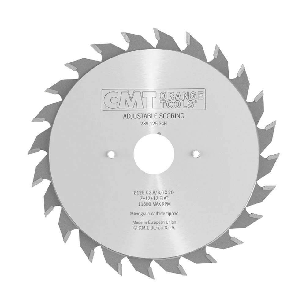 CMT Forr. 125x2,8-3,6x20 Z2x12F - 289.125.24H 3 CMT Forr. 125x2,8-3,6x20 Z2x12F - 289.125.24H