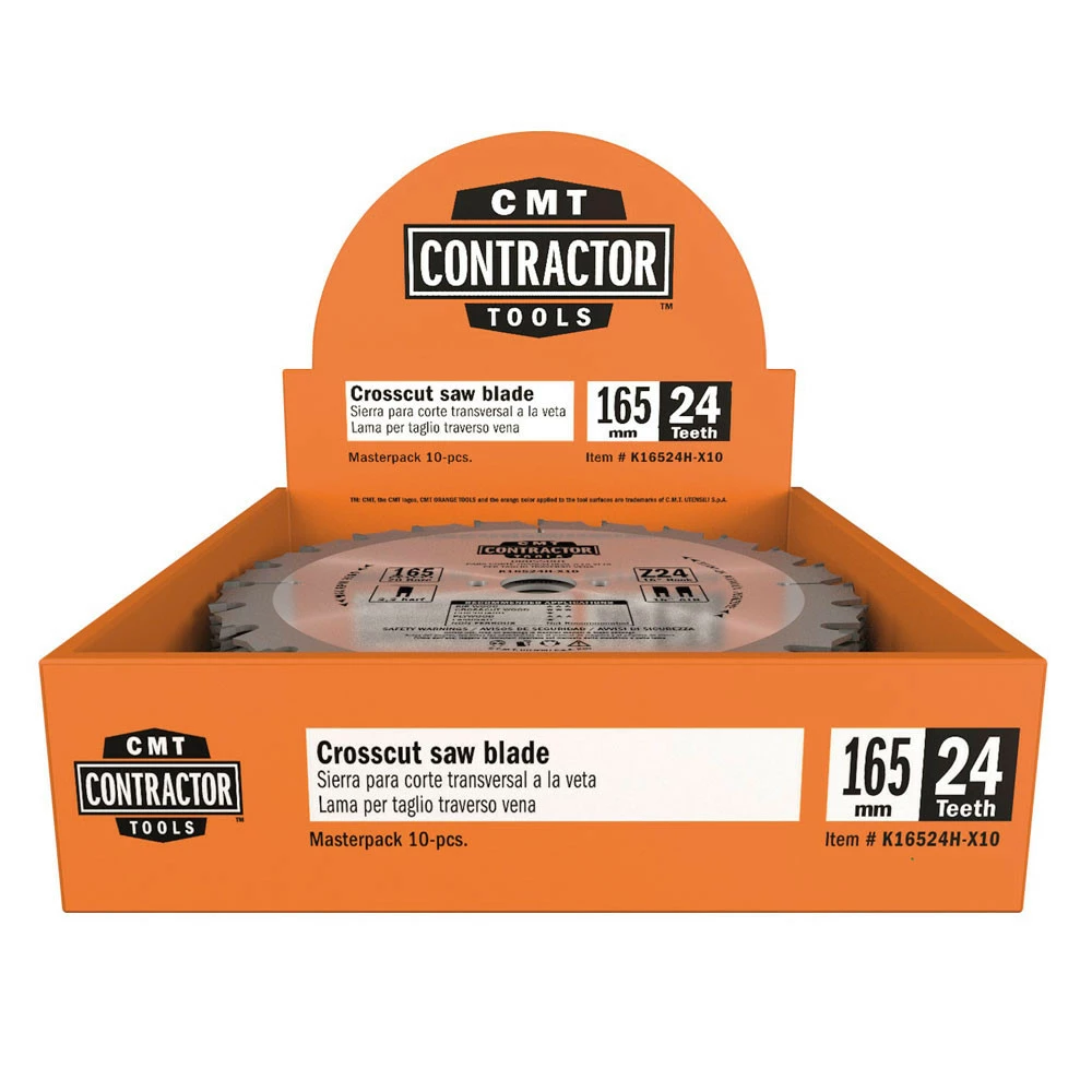 CMT Klinge 165x1,7x20 Z24 W X 10 AKKU - K16524H-X10 3 CMT Klinge 165x1,7x20 Z24 W X 10 AKKU - K16524H-X10