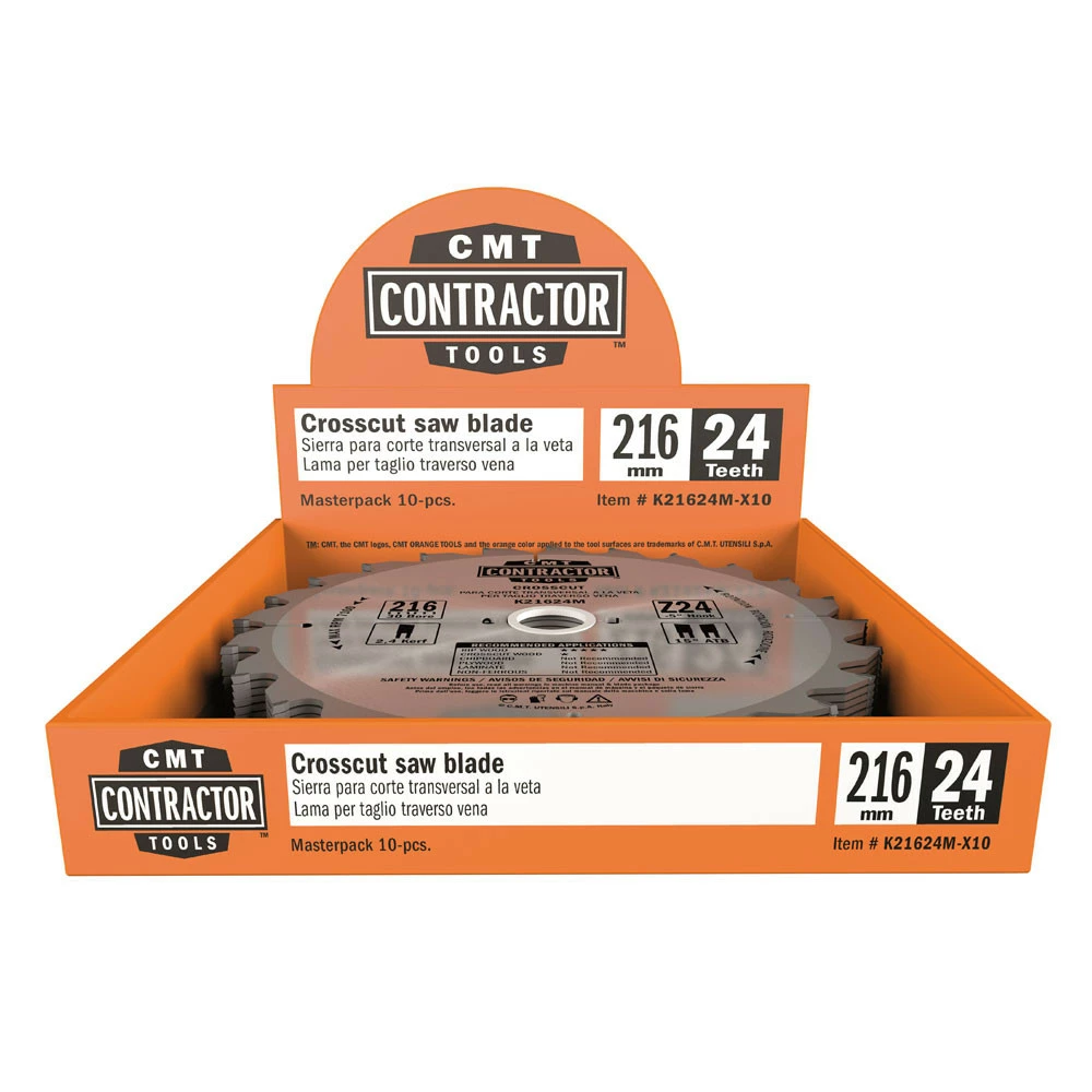 CMT Klinge 216x2,4x30 Z24 W X 10 - K21624M-X10 3 CMT Klinge 216x2,4x30 Z24 W X 10 - K21624M-X10