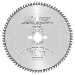CMT Klinge 254x3,2x30 Z80 NE NEG - 297.081.10M