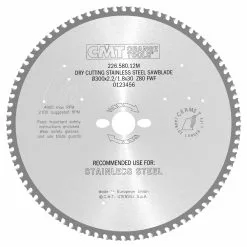 CMT Klinge 300x2,2x30 Z80 Rustfrit - 226.580.12M