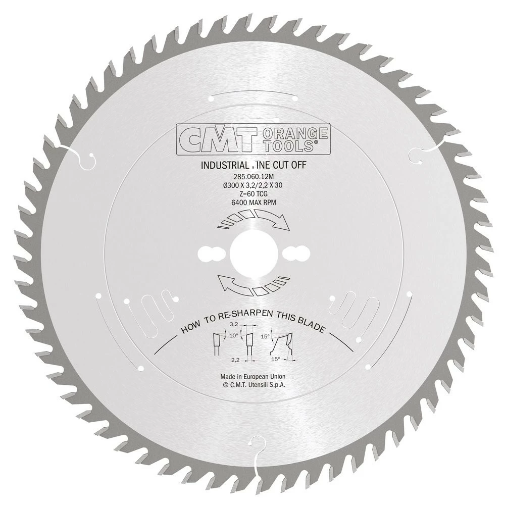 CMT Klinge 400x3,5x30 Z60 UW - 285.060.16M 3 CMT Klinge 400x3,5x30 Z60 UW - 285.060.16M