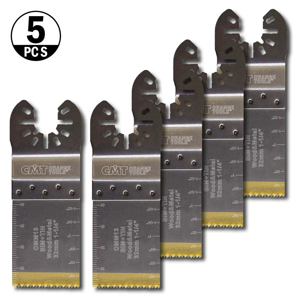 CMT Multicut 32x40mm BIM Træ-Metal - OMM13-X5 3 CMT Multicut 32x40mm BIM Træ-Metal - OMM13-X5