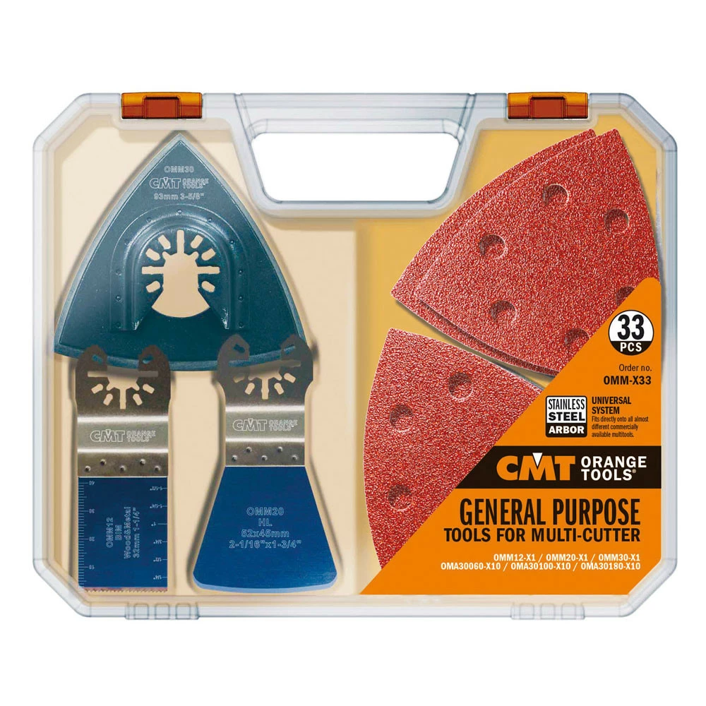 CMT Multicut Sæt Med 33 Dele - OMM-X33 3 CMT Multicut Sæt Med 33 Dele - OMM-X33