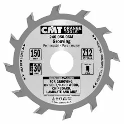 CMT Notklinge HM 150x 5,0x30 Z12F - 240.050.06M