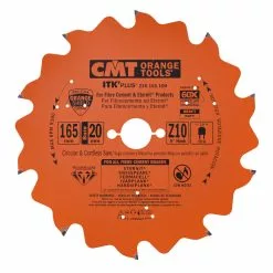 CMT PCD Klinge 165x1,8x20 Z10 F AKKU - 236.165.10H