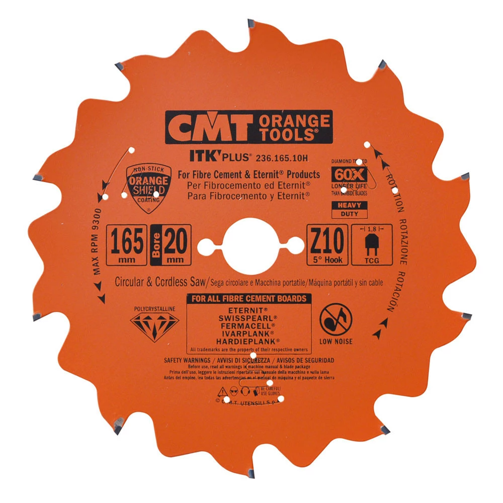 CMT PCD Klinge 165x1,8x20 Z10 F AKKU - 236.165.10H 3 CMT PCD Klinge 165x1,8x20 Z10 F AKKU - 236.165.10H