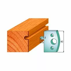 CMT Profilknive Sæt 40mm Nr. 10 - 690.010