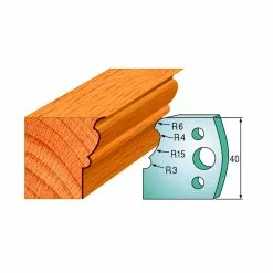 CMT Profilknive Sæt 40mm Nr. 101 - 690.101