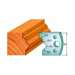 CMT Profilknive Sæt 40mm Nr. 102 - 690.102