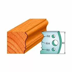 CMT Profilknive Sæt 40mm Nr. 106 - 690.106