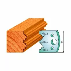 CMT Profilknive Sæt 40mm Nr. 108 - 690.108
