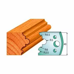 CMT Profilknive Sæt 40mm Nr. 36 - 690.036
