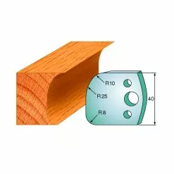 CMT Profilknive Sæt 40mm Nr. 62 - 690.062