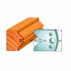 CMT Profilknive Sæt 40mm Nr. 71 - 690.071