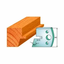 CMT Profilknive Sæt 40mm Nr. 85 - 690.085
