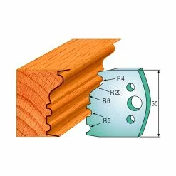 CMT Profilknive Sæt 50mm Nr. 513 - 690.513