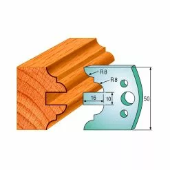 CMT Profilknive Sæt 50mm Nr. 522 - 690.522
