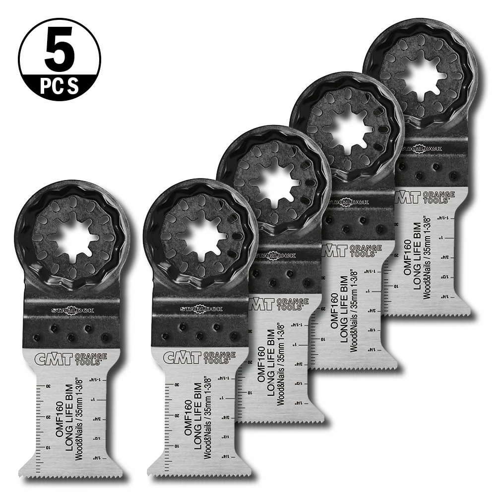 CMT Starlock 20x34mm BIM Træ-Søm - OMF160-X5 3 CMT Starlock 20x34mm BIM Træ-Søm - OMF160-X5