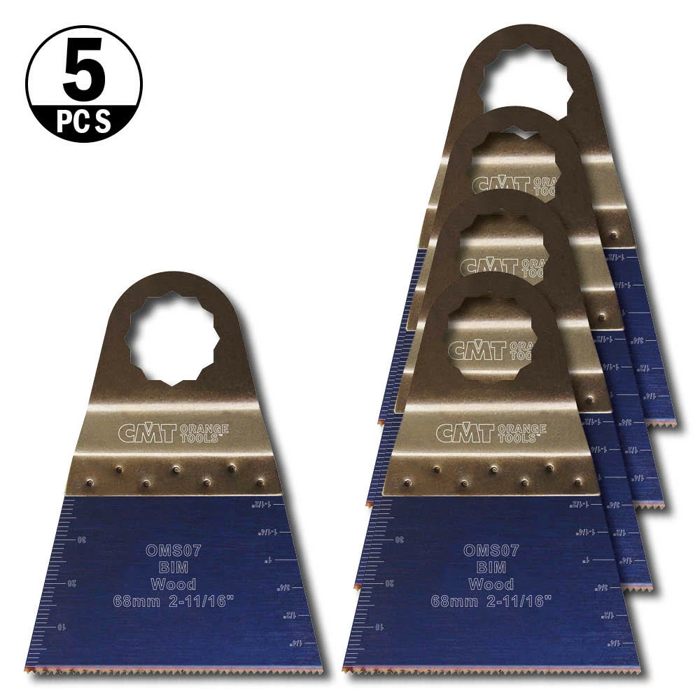 CMT Supercut 68x40mm BIM Træ-Plast - OMS07-X5 3 CMT Supercut 68x40mm BIM Træ-Plast - OMS07-X5