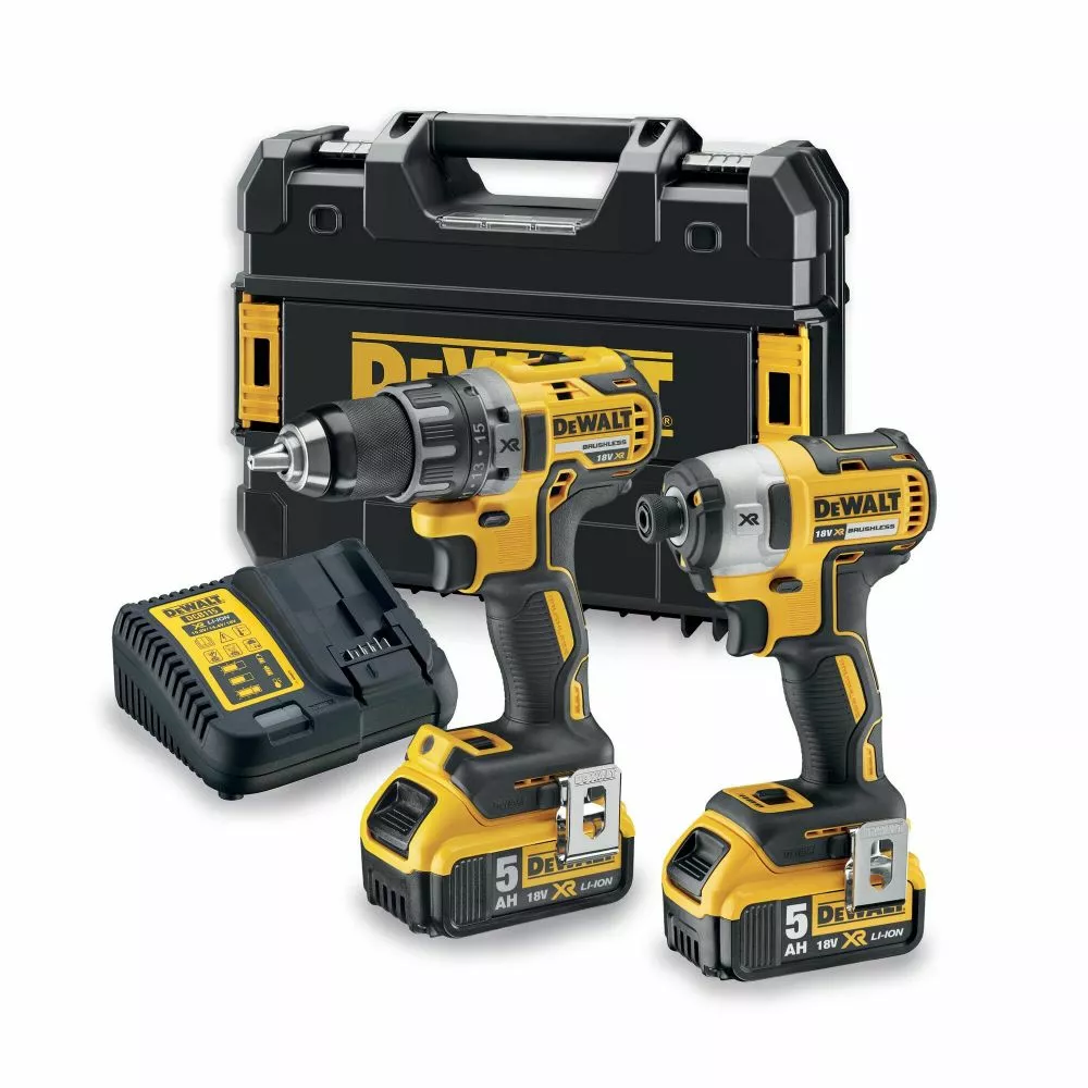 DeWALT 18V XR 2 Pak 791/887/115 , 2x5ah,TSTAK - DCK268P2T-QW 4 DeWALT 18V XR 2 Pak 791/887/115 , 2x5ah,TSTAK - DCK268P2T-QW - Billede 2