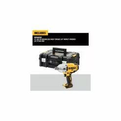 DeWALT 18V XR Slagnøgle 3/4", 950 Nm TSTAK Solo - DCF897NT-XJ -Ryobi Butik dewalt 18v xr impact wrench 34 950 nm tstak solo dcf897nt xj 1