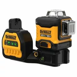 DeWALT Dw 18/12V 3 X 360⁰ Linje Laser Grøn - DCE089D1G18-QW -Ryobi Butik dewalt dw 1812v 3 x 360 line laser grn dce089d1g18 qw 3
