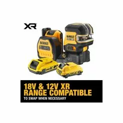 DeWALT Dw 18/12V 3 X 360⁰ Linje Laser Grøn - DCE089D1G18-QW -Ryobi Butik dewalt dw 1812v 3 x 360 line laser grn dce089d1g18 qw 6