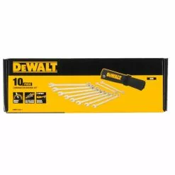 DeWALT Fastnøglesæt 10-19mm 10 Stk - DWMT19227-1 -Ryobi Butik dewalt fastnglesaet 10 19mm 10 stk dwmt19227 1 2