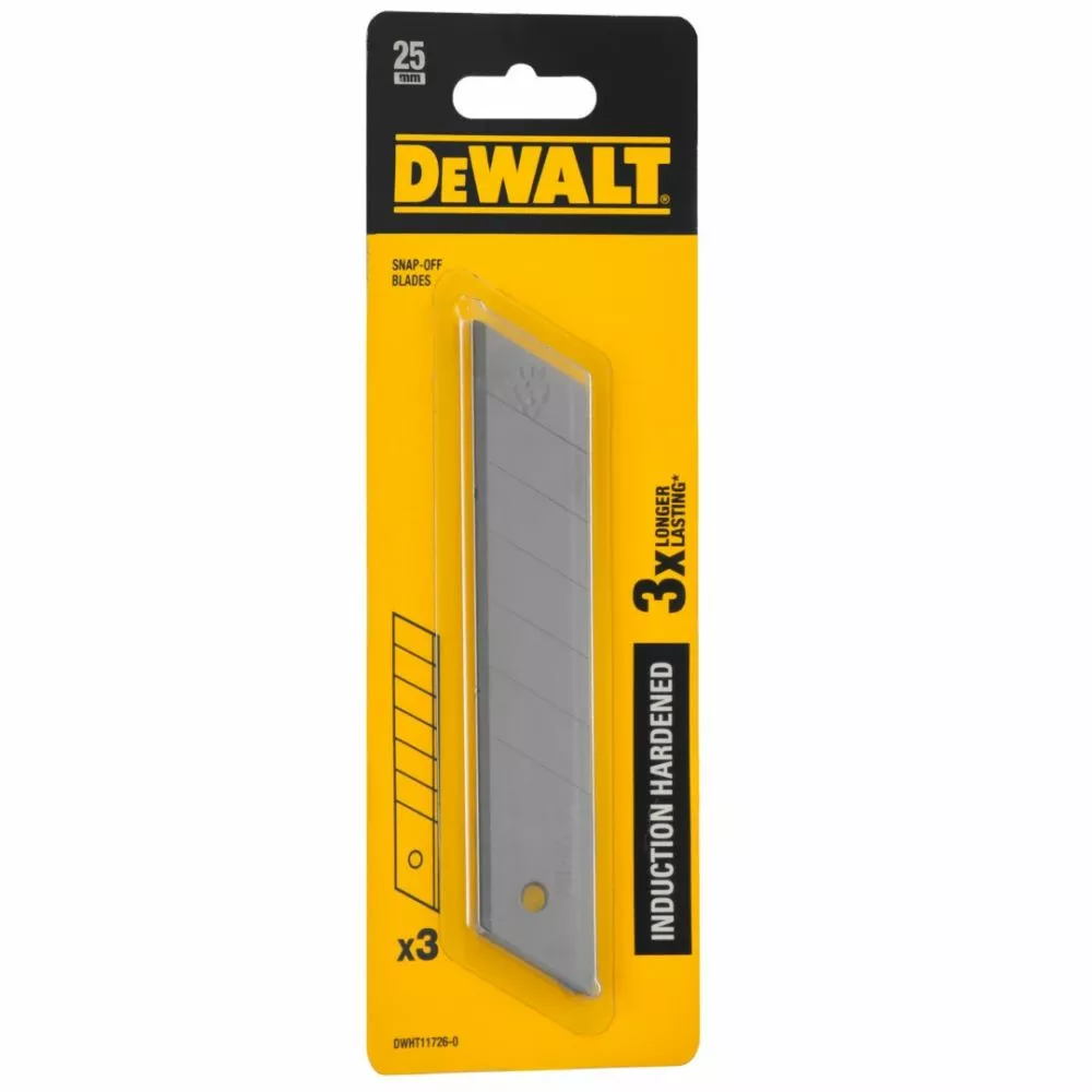 DeWALT Knækblad 25mm 3 Stk - DWHT11726-0 5 DeWALT Knækblad 25mm 3 Stk - DWHT11726-0 - Billede 3