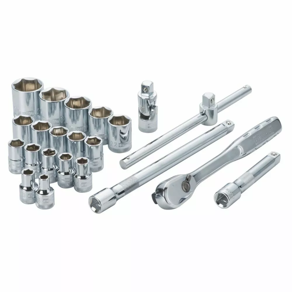 DeWALT Topnøglesæt 1/2" 22 Stk - DWMT19241-1 4 DeWALT Topnøglesæt 1/2" 22 Stk - DWMT19241-1 - Billede 2