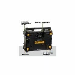 DeWALT TSTAK Radio Med Oplader 18V Og 54v - DWST1-81078-QW