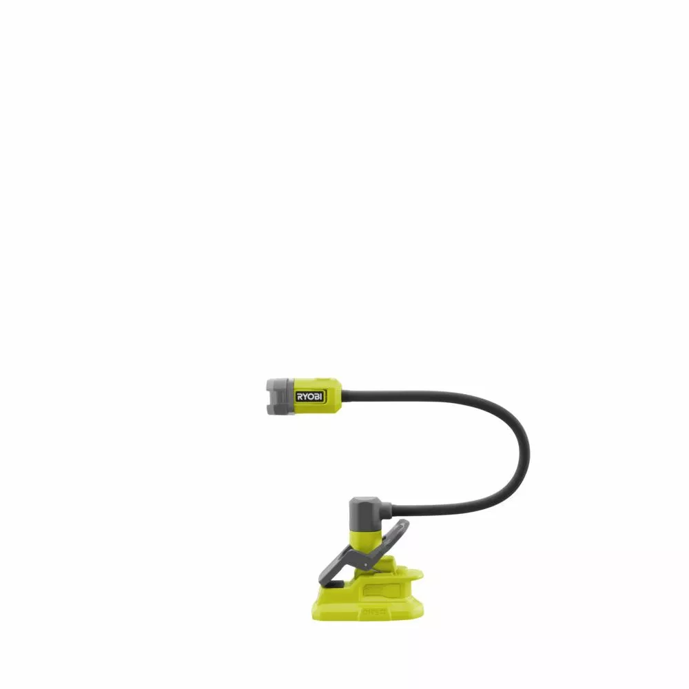 Ryobi 18V Flexlight LED-lampe Med Klemme - RLCF18-0 5 Ryobi 18V Flexlight LED-lampe Med Klemme - RLCF18-0 - Billede 3
