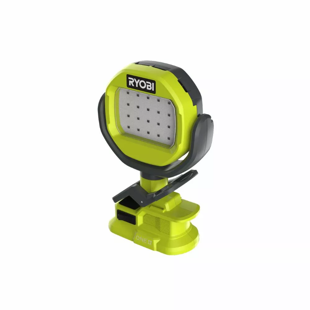 Ryobi 18V LED-lampe Med Klemme - RLCL18-0 3 Ryobi 18V LED-lampe Med Klemme - RLCL18-0