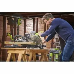 Ryobi 18V ONE+ HP Kap- Og Geringssav 254 - RMS18254X -Ryobi Butik ryobi 18v one hp kap og geringssav 254 rms18254x 7