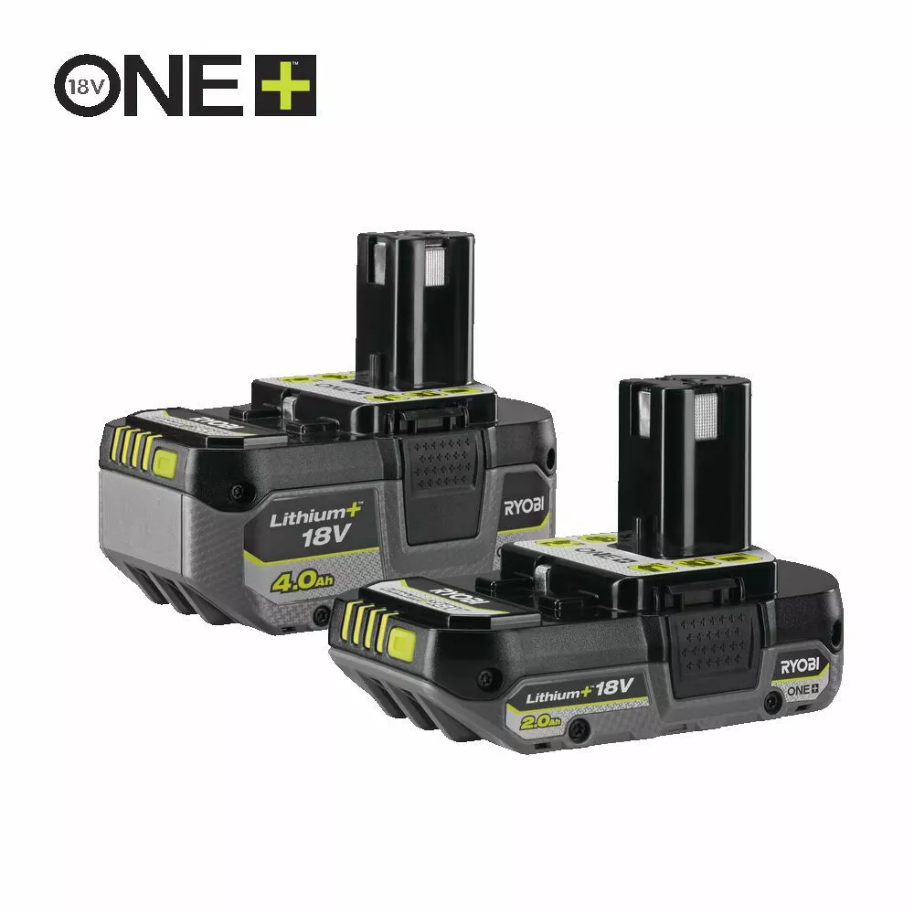 Ryobi Batteripakke 1 X 4,0 & 1 X 2,0 Ah 4 Ryobi Batteripakke 1 X 4,0 & 1 X 2,0 Ah - Billede 2