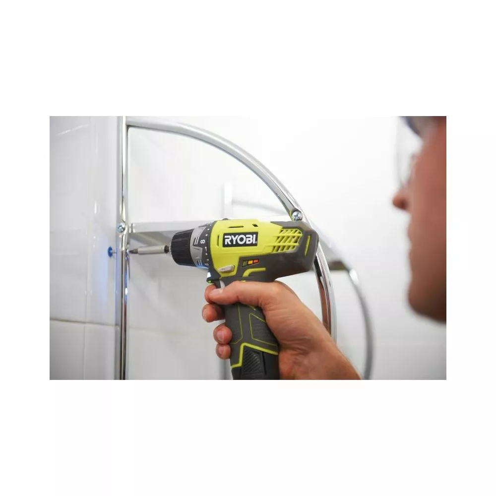 Ryobi Bore-/skruemaskine 12V - R12DD-LL13S - VAREN ER UDGÅET 8 Ryobi Bore-/skruemaskine 12V - R12DD-LL13S - VAREN ER UDGÅET - Billede 6