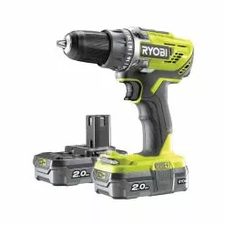 Ryobi Bore-/skruemaskine 18V - 2 X2,0 Ah Batteri - R18DD3-220S 16 Ryobi Bore-/skruemaskine 18V - 2 X2,0 Ah Batteri - R18DD3-220S -Ryobi Butik ryobi bore skruemaskine 18v 2 x20 ah batteri r18dd3 220s 6