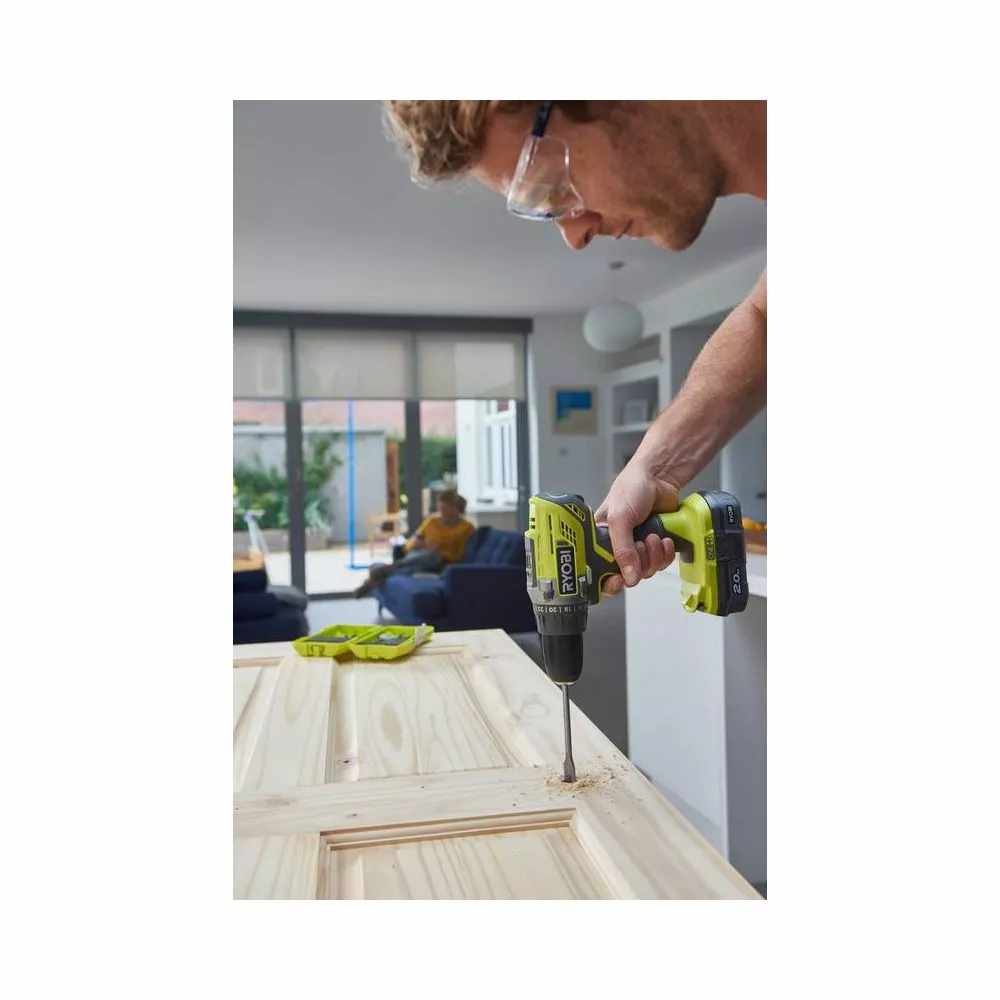 Ryobi Bore-/skruemaskine 18V - 2 X2,0 Ah Batteri - R18DD3-220S 3 Ryobi Bore-/skruemaskine 18V - 2 X2,0 Ah Batteri - R18DD3-220S