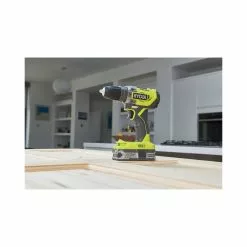 Ryobi Bore-/skruemaskine 18V - 2 X2,0 Ah Batteri - R18PD5-220S -Ryobi Butik ryobi bore skruemaskine 18v 2 x20 ah batteri r18pd5 220s 1