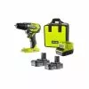 Ryobi Bore-/skruemaskine 18V - 2 X2,0 Ah Batteri - R18PD5-220S -Ryobi Butik ryobi bore skruemaskine 18v 2 x20 ah batteri r18pd5 220s