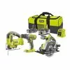Ryobi Håndværkersæt 18V - 1x2,0 Ah Batteri + 1x4,0 Ah Batteri - R18DDJSCSP-242S -Ryobi Butik ryobi handvaerkeraet 18v 1x20 ah batteri 1x40 ah batteri r18ddjscsp 242s