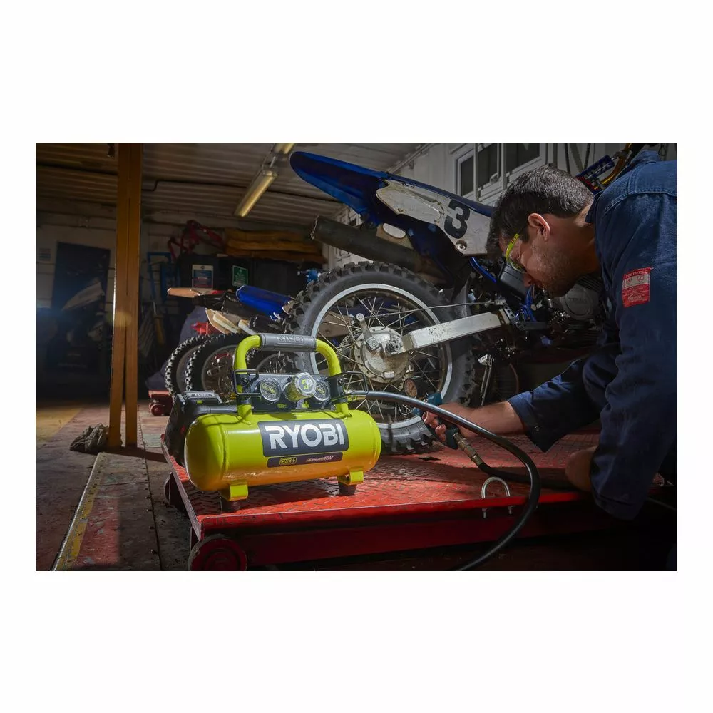 Ryobi Kompressorer R18AC-0 3 Ryobi Kompressorer R18AC-0