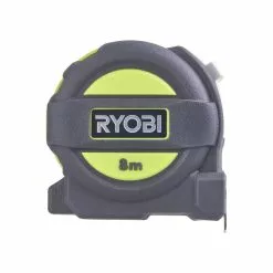 Ryobi Målebånd 8 M X 25 Mm - RTM8M -Ryobi Butik ryobi maleband 8 m x 25 mm rtm8m 1