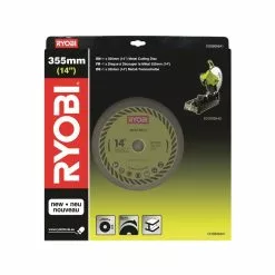 Ryobi Metalskæreskive, 355 Skivediameter (25,4 Mm Hul) - COSB355A1