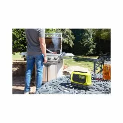 Ryobi Mini Bluetooth-højttaler 18V ONE+, Superkompakt Højttaler Med 5W Effekt, Bluetooth 4.2 - Alsidig Streaming Til Forskellige