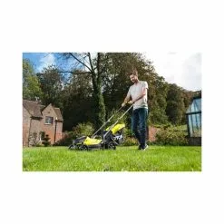 Ryobi Plæneklipper 18V ONE+ - OLM1833B -Ryobi Butik ryobi plaeneklipper 18v one olm1833b 12