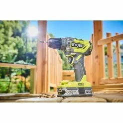 Ryobi Slagbore-/skruemaskine 18V ONE + - R18PD5-0 -Ryobi Butik ryobi slagbore skruemaskine 18v one r18pd5 0 12