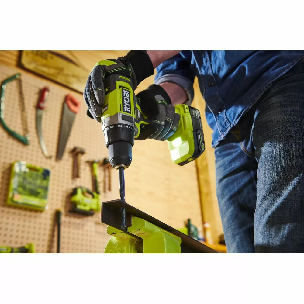 Ryobi Slagbore-/skruemaskine Rpd18-0 5 Ryobi Slagbore-/skruemaskine Rpd18-0 - Billede 3