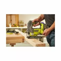 Ryobi Stiksav 18V ONE+ Med 4-trins Pendulfunktion - R18JS7-0 -Ryobi Butik ryobi stiksav 18v one med 4 trins pendulfunktion r18js7 0 20